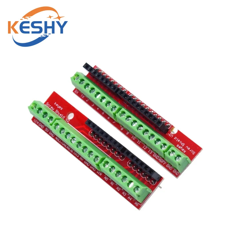 For arduino Screw Shield V2 Study Terminal Expansion board Double Support For UNO R3 Shield V2 Diy Electronic Expansion Board