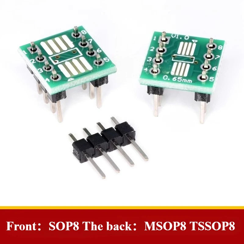 5PCS PCB Board SMD Turn To DIP Adapter Converter Plate SOP 8/16/14/20/24/28P SOT89 SOT23 SOT223 TO DIP SOP/MSOP/TSSOP