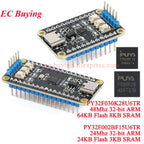 PY32F002BF15U6TR PY32F030K28U6TR PY32F002 Core Chip Development Board 48 24Mhz 32-bit ARM Microcontroller 24KB Flash 8 3KB SRAM