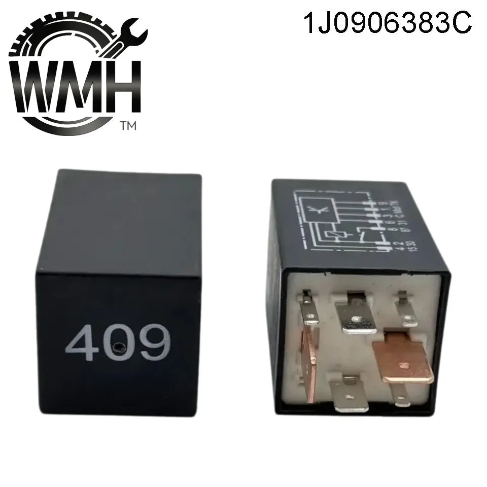 Fuel Pump Relay 409 1J0906383C 1J0 906 383C 1J0 906 383 C For Audi A3 S3 TT Skoda Octavia Seat VW Jetta Golf 4 Passat B5 Beetle