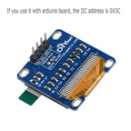 0.96" 1.3" Inch OLED Display Module White Yellow Blue I2C IIC Serial OLED LCD LED Screen for Arduino 51 MSP420 STIM32 SCR