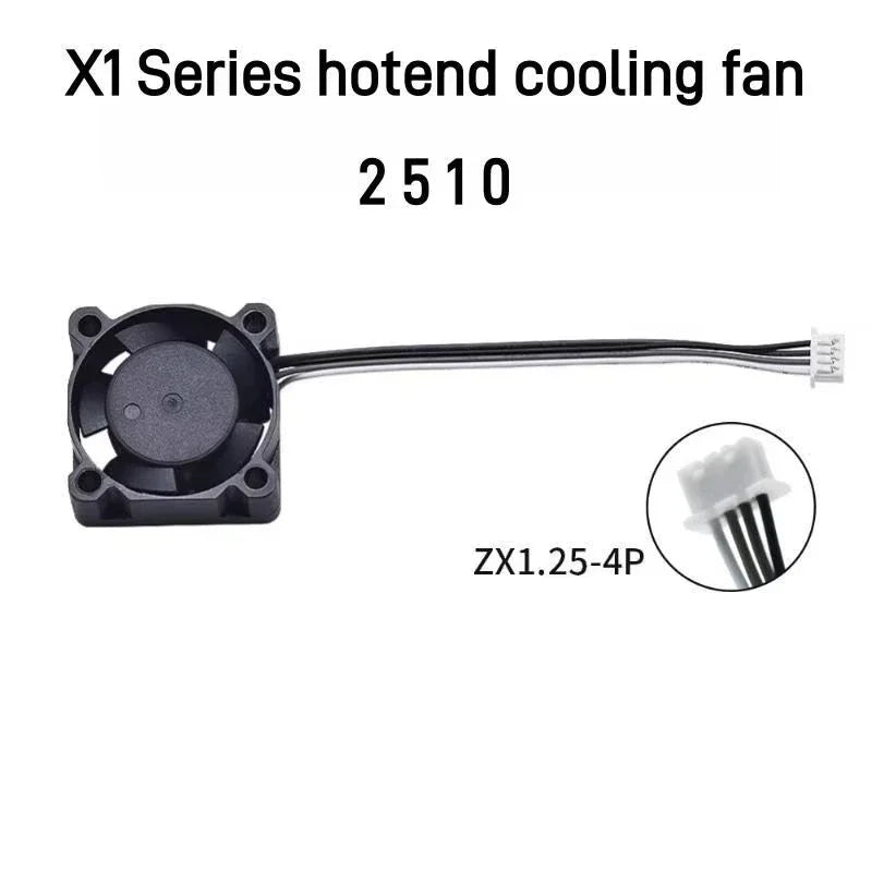 Original Hotend For Bambu Lab X1 X1C P1P P1S Hard Steel Nozzles Bamboo Bambulabs Combo Thermistor For bambu lab cooling fan