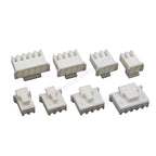 10Sets XHB 2.54MM Connector with Buckle Hole Though Type 2/3/4/5/6/7/8/9/10 Pin Straight /Curved Pin+Housing+Crimp Terminal Kits