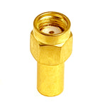 1pc  RP-SMA Male Plug  Load  RF Coax Adapter Convertor  Straight Goldplated  NEW Wholesale