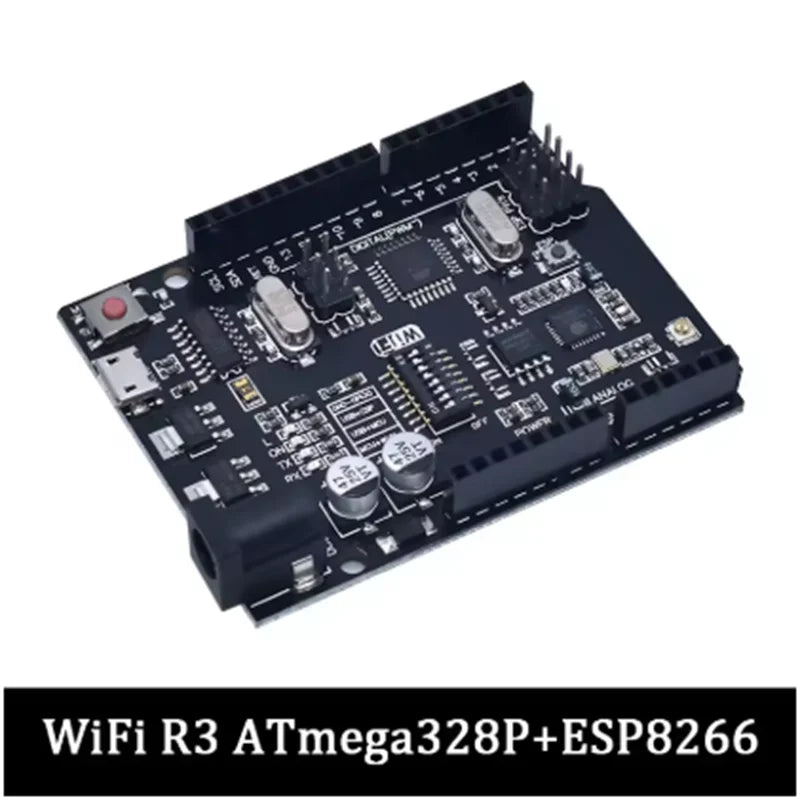 UNO R3 Official Box ATMEGA16U2 / UNO+WiFi R3 Original ATMEGA328P Chip CH340G For Arduino UNO Development Board WeMos ESP8266