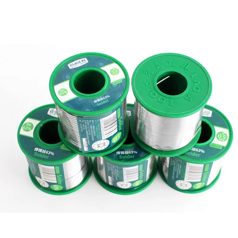 LAOA No Clean Solder Wire 63 Percent Purity High Quality Welding Tool for Electronics DIY and Repair 1mm 400g Roll