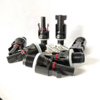 10 pairs/ Solar Photovoltaic Connector Male Female Solar Panel Waterproof Plug and Tool For Inverter M12 Thread 1000V 30A Cable