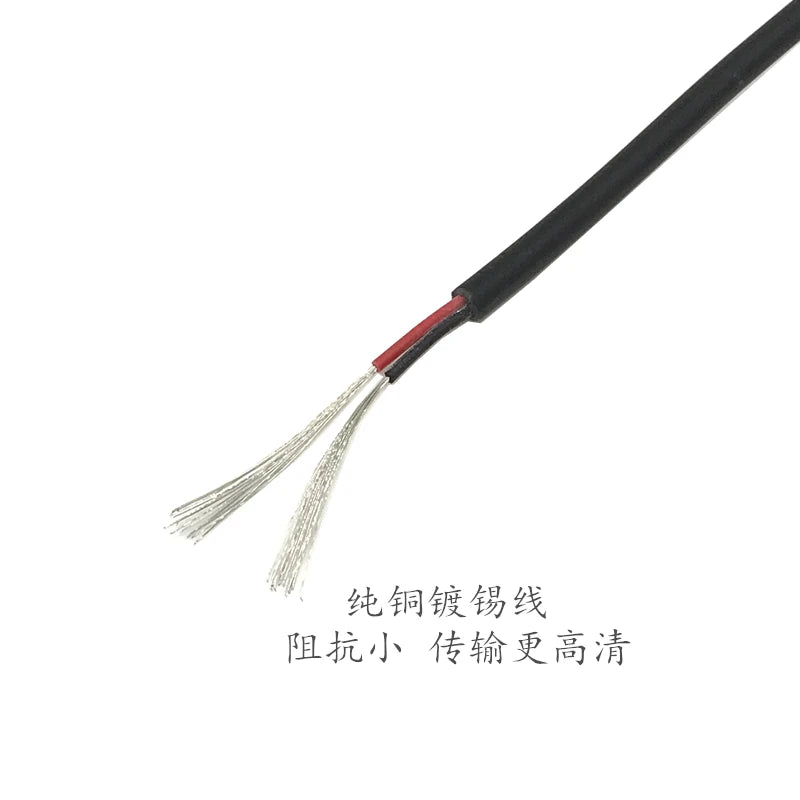 Tinned Copper BNC/Q9 Connector Cable Surveillance Camera Adapter 75 Ohm Video Cable