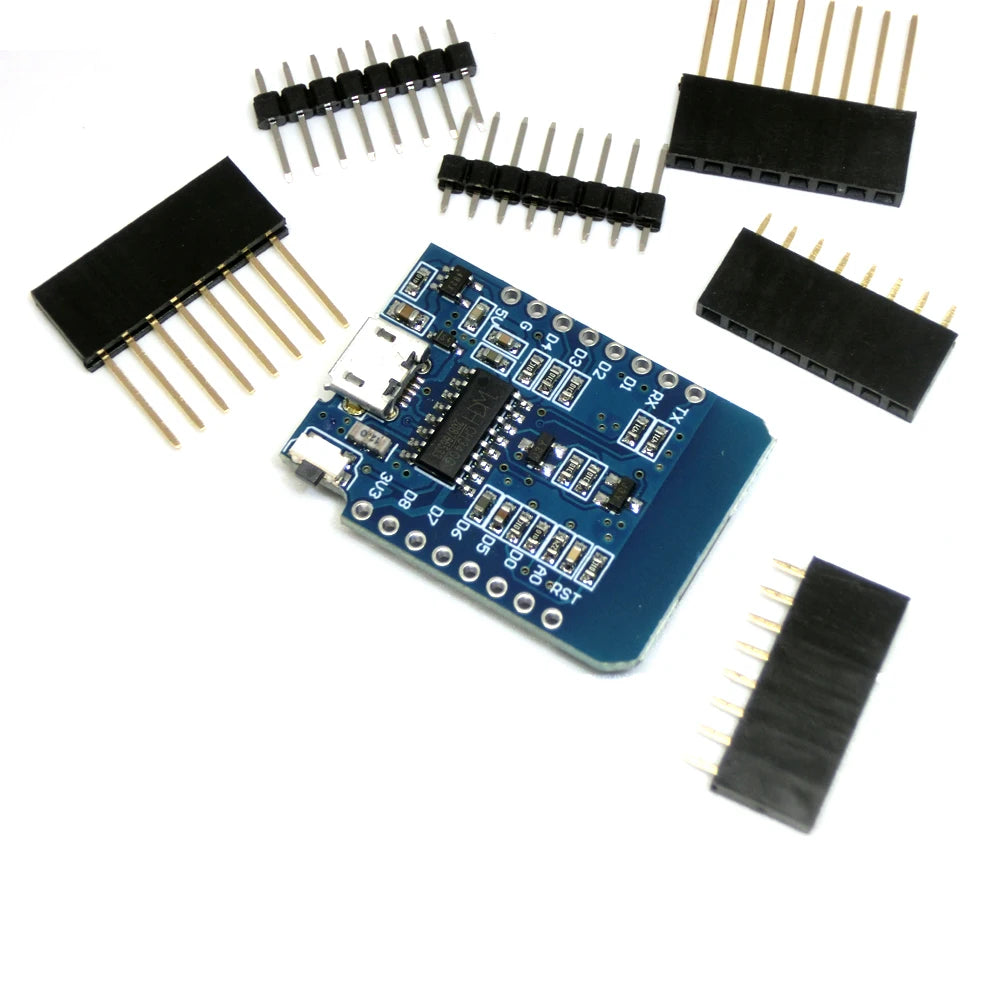 10PCS ESP8266 ESP-12 ESP-12F CH340G  V2 USB WeMos D1 Mini WIFI Development Board D1 Mini NodeMCU Lua IOT Board 3.3V With Pins