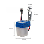 ●1Pcs Auto On/Off Photocell Street Light Switch Waterproof Photo Control Sensor Switch AC220V 10A Automatic Switch