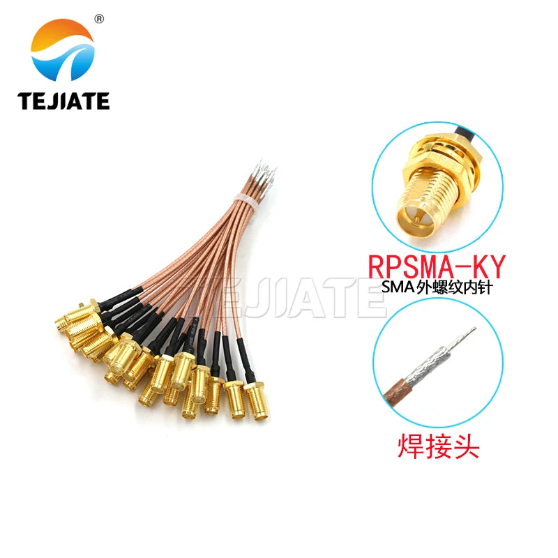 1PCS UF. L to SMA Jumper SMA Connector uFL/u.FL/RF Antena UFL Seat, RF Antena UFL Seat to SMA Connection Line RG178