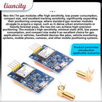 NEO-6M/7M/8M GPS Module for 51 MCU STM32,Arduino,APM2.5 Flight Control.High Sensitivity,Low Power,Fast Positioning with Antenna!