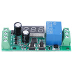Voltage Detection Module Digital Display High Accuracy Relay Electronic Component DC12V Relay Module