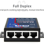 ZLAN 5243A 2 ports RS485 to Ethernet RJ45 TCP IP Modbus RTU Gateway multi master serial device rs232 to ethernet