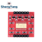 TZT TLP281 4 CH 4-Channel Opto-isolator Module For Arduino Expansion Board High And Low Level Optocoupler Isolation 4 Channel