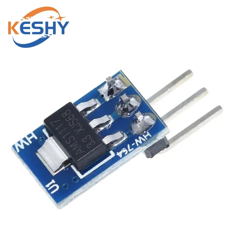5PCS 5V to 3.3V For DC-DC Step-Down Power Supply Buck Module AMS1117 LDO 800MA