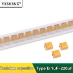 10Piece 6.3V 10V 16V 25V 35V Type B Tantalum Capacitor YXSHENG 1UF 4.7UF 10UF 47UF 100UF 220UF 3528 1210 227 476 107 475 106 105