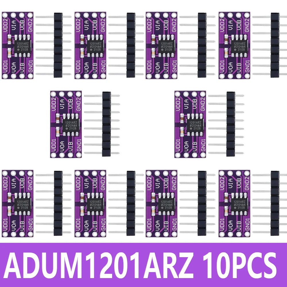 1~10PCS Magnetic Isolator Board Module Replace Optocouplers CJMCU-1201 ADUM1201 Isolator ADUM1201ARZ SOIC SPI Interface