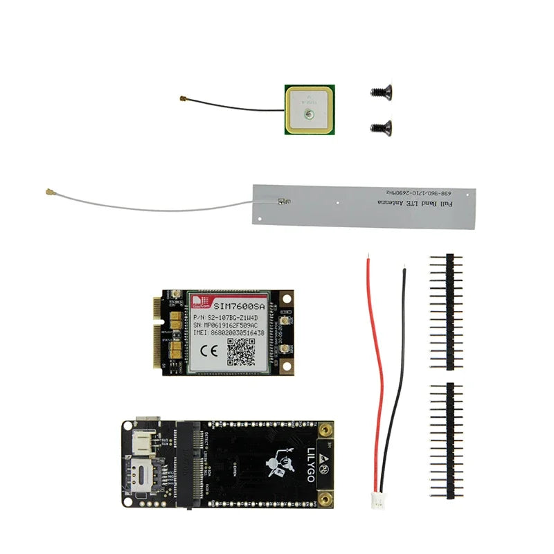 T-PCIE ESP32-WROVER-B 4MB AXP192WIFI Bluetooth Board with SIMCom SIM7000G SIM7600SA SIM7600E SIM7600JC-H SIM7070G LTE 4G module