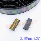 5Pcs 1.27mm Pitch Dip Switch SMD SMT Slide Type Switch 1P/2P/3P/4P/5P/6P/8P/10Pin Position