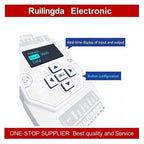 Industrial I/O Networking Module AI/AO/DI/DO 4-20mA 0-20mA, RJ45 RS485 Modbus TCP/RTU Gateway with OLED Display, DC 8-28V Powere