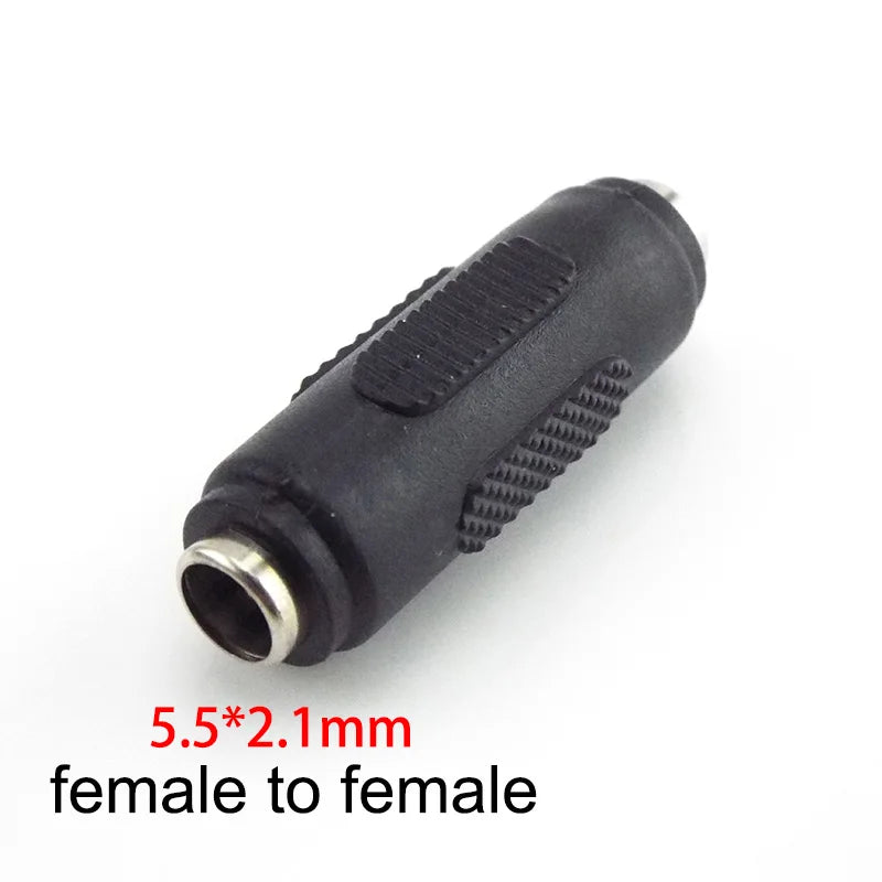 DC Power Adapter 5.5X 2.1MM Female to Female Male to 5.5x2.5mm 3.5mm 3.5x1.35mm Male 5521 Plug 5525 Adaptor Jack for Laptop