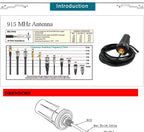 Waterproof 915MHz External LoRawan Antenna, SigFox LoRa 915 MHz Antennas