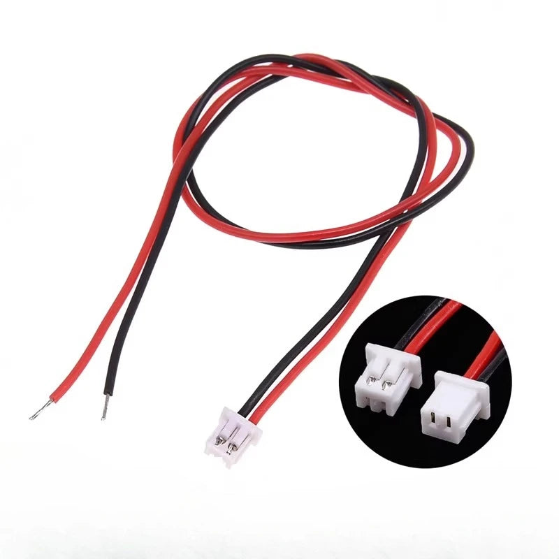 10PCS 1.25mm Male Female Silicone Wire Soft High Temperature Resistance 2-6pin Air Docking Plug Terminal Connetor 26AWG
