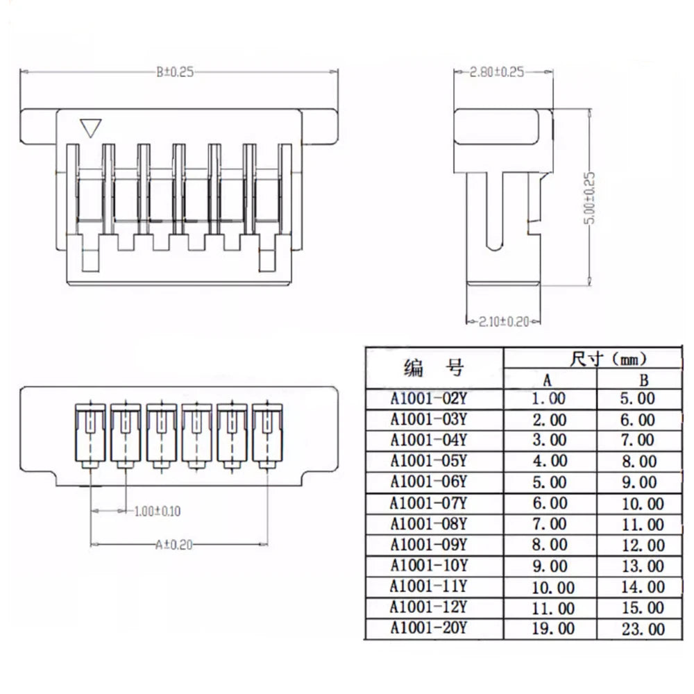100pcs SH GH MX 1.0mm 1.25mm Single Double Head Terminal Crimp Colorful Electronic 10/15/20/30cm PVC Wire Without Housing