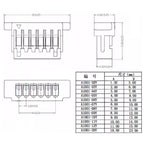 10PCS SH 1.0mm Single/Double Connector 2/3/4/6/7/8/9/10Pin 6cm/10cm/15cm/20cm/30cm/50cm 28AWG Same/Reverse Electronic Wire Cable