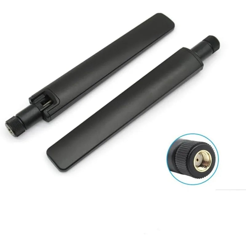 1pcs 600-6000MHz 4G 5G Omni-directional Antenna High Gain 12dBi RP SMA Male for Wireless Network Card Wifi Router Signal Booster