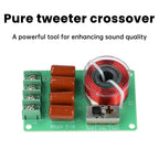 100W 3Way Hifi Tweeter Frequency Divider Treble Audio Crossover Filter Circuit Board Home Theate Car DIY Speakers Filters