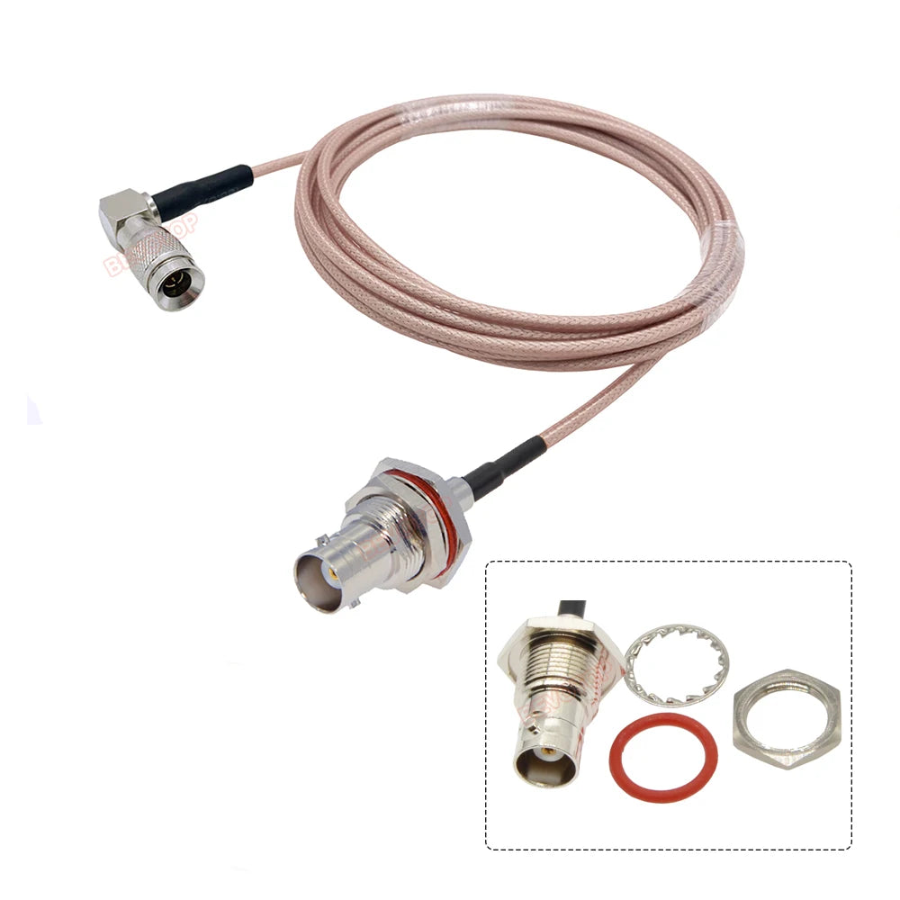 HD SDI Cable Straight BNC Female to Mini BNC DIN 1.0/2.3 CC4 Male RG179 Pigtail 75 Ohm for Blackmagic HyperDeck Shuttle