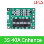 BMS 3S/4S 5A 10A 20A 25A 40A 60A Li-ion Lithium Battery Charger Protection Board 18650 For Drill Motor 12V with Enhance/Balance