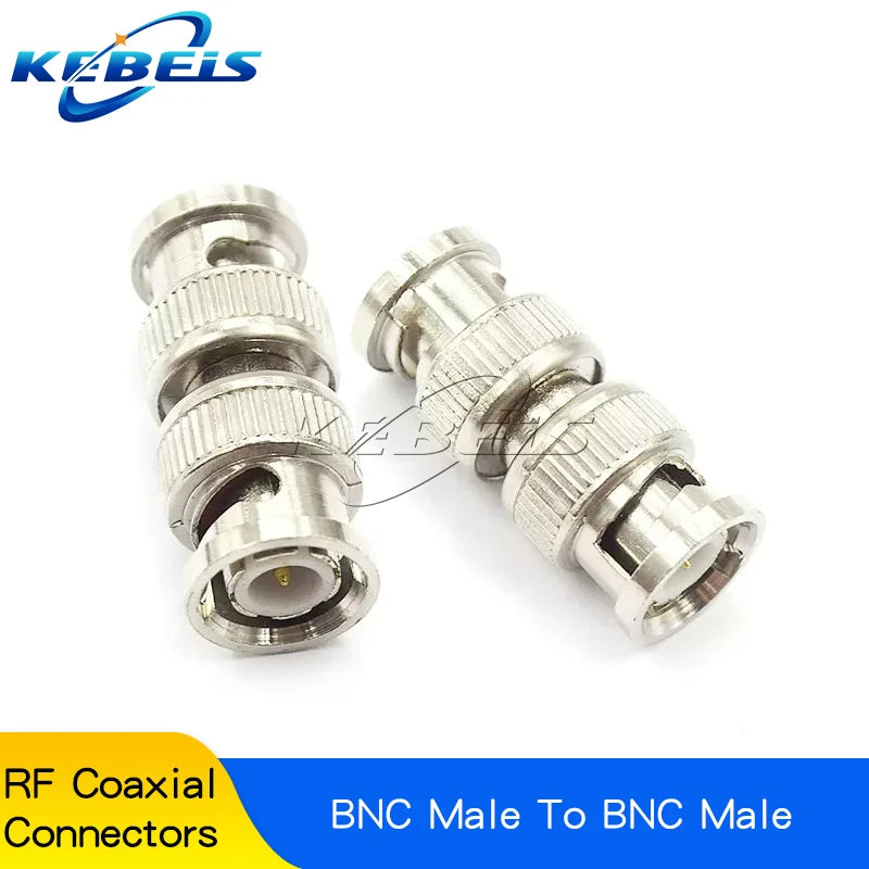 1PCS BNC to BNC Adapter Male to Female Dual Way Tee Flange BNC-KKF-KKY-KK-KKK-JJJ-KKJ-KKJ-JKW-JJ-JKQ9 RF Connector