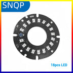 IR Infrared LED Board 850nm 18pcs LEDs Round Plate IR Illuminator Board Bulb For CCTV Security Camera