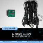 ADS1299 EEG EMG Acquisition Module WiFi Wireless Data Transmission STM32 Development Kit Open Source SDK Raw Bio-Signal Collecti