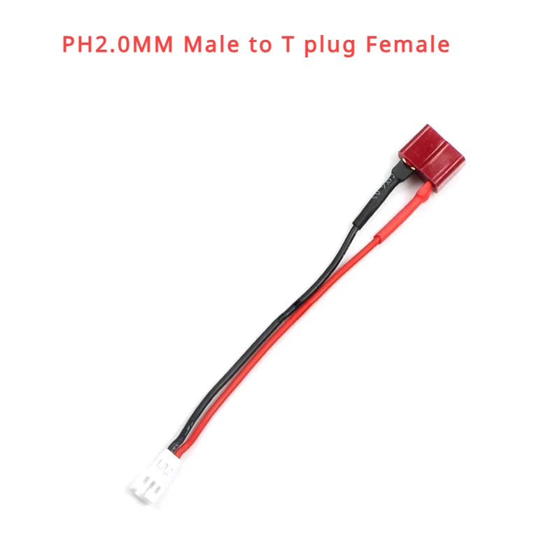 PH2.0 To XT60/XT30 Plug Battery Charging Adapter Cable Cord Female Male Plug To PH2.0-M XT60-F XT30-F High Current Connector