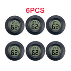 4PCS LCD Digital Thermometer Hygrometer Indoor Room Electronic Temperature Humidity Meter Sensor Gauge Weather Station Home ﻿