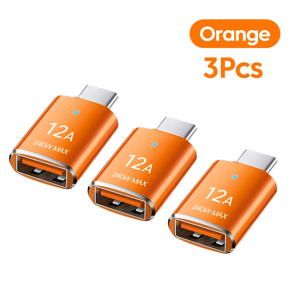 USB3.0 OTG Adapter Type C Male to USB3.0 Female Converter Fast Data Transfer Connector for iphone 15 Samsung Huawei Xiaomi