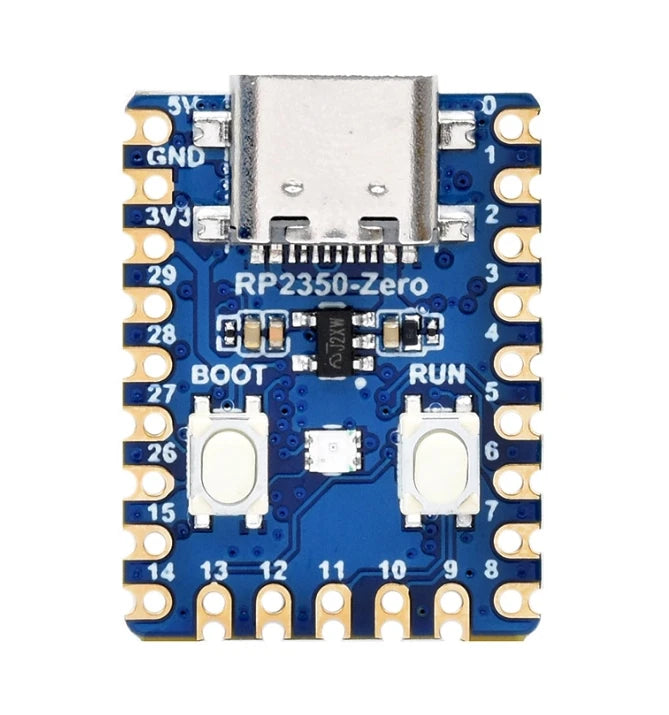 (In Stock) Raspberry Pi Pico 2 RP2350 USB A C Development Board RP2350 Zero, Waveshare RP2350A USB Development Board