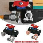 Car Battery Cut Off Switch 12V/24V ﻿Disconnect Automatic Circuit Breaker Anti-Power Off Leakage Protector Universal Auto Parts