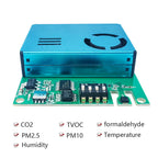 1PCS YYS 7IN1Air Quality Sensor PM10 PM2.5 CO2 CH2O TVOC Temp&Hum Gas Sensor Module M702B
