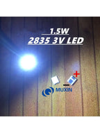 1000pcs 2835 3528 repair LED LCD TV backlight beads MX SEOUL JF 1W-2W 3V 6V cold white light commonly used