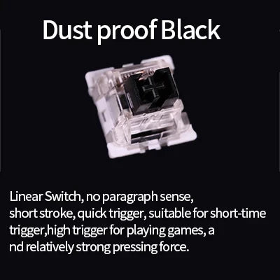 70/30/30pcs Dustproof Switch For Mechanical Keyboard Shaft Switch Gamer Keyboard Axis Clicky Linear Tactile Silent Switches