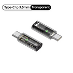 Type-C to 3.5 mm Jack Audio Adapter 3.5mm Aux Adapter TypeC Earphone Converter For Iphone15