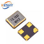 5PCS 3225 Passive SMD Quartz Resonator Crystal Oscillator Metal SMD 4pin 8MHZ 10MHZ 12MHZ 16MHZ 20MHZ 24MHZ 25MHZ 27M 32M 40M