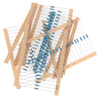 156 Specifications 3120PCS 1/4W Metal Film Resistor Sets 20 Pieces Each 1 Ohm-10M 1% 0.25W