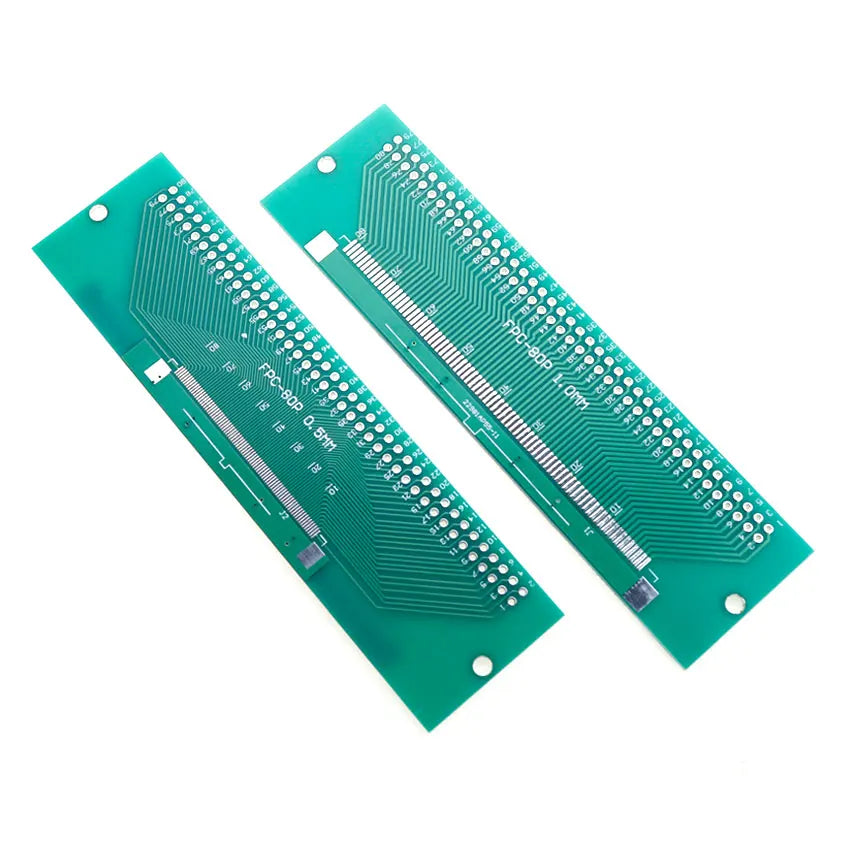 1pcs FPC FFC PCB Board Connector 0.5mm 1mm Pitch Double Side Adapter Socket Plate DIY KIT 6/8/10/12/20/40/50/60Pin To DIP 2.54mm