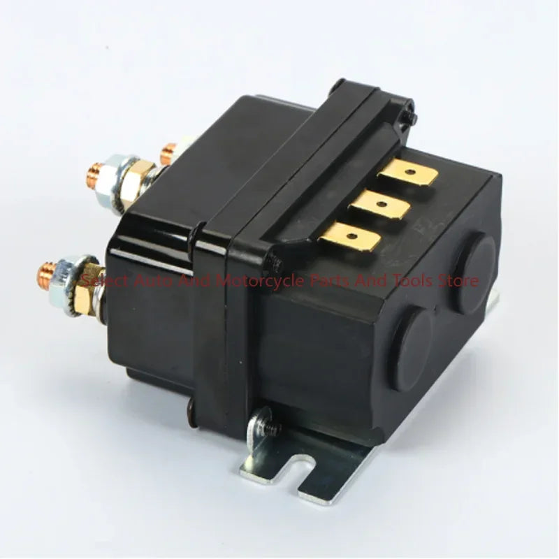 Winch Solenoid Relay 12V 250A Replacement Universal Spare Parts Winch Solenoid Relay Contactor for ATV SUV Premium Durable